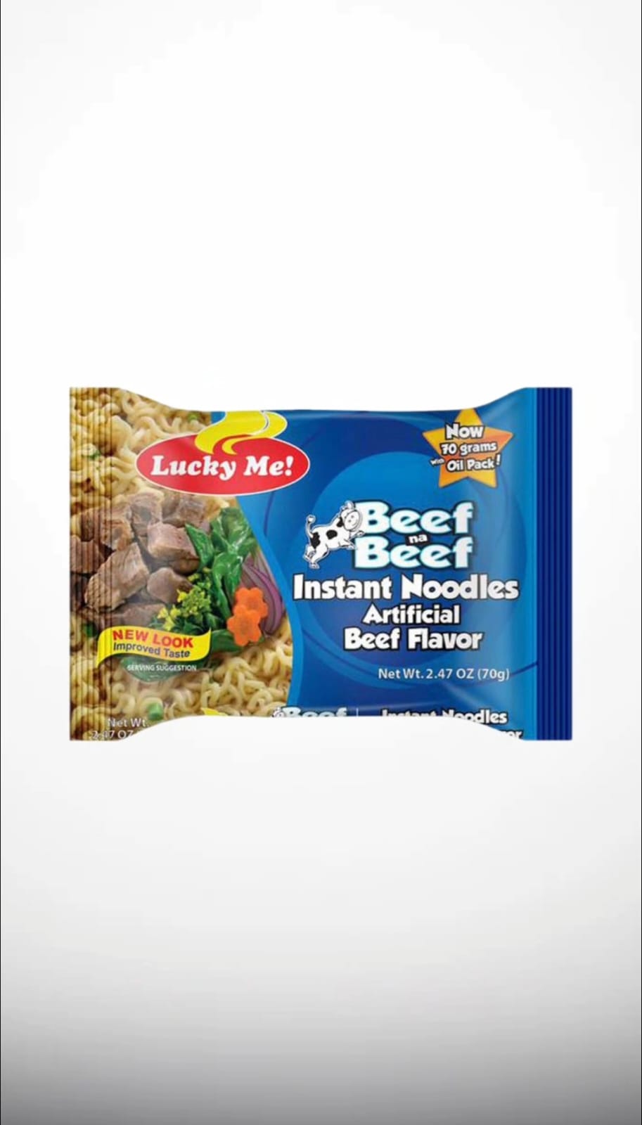 Lucky Me Instant Noodles Beef 55g