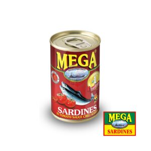 Mega Big Sardines Tomato Sauce w/ Chili 425g